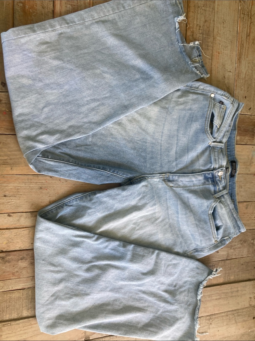 Judy Blue Light Wash Wide Leg Jeans
